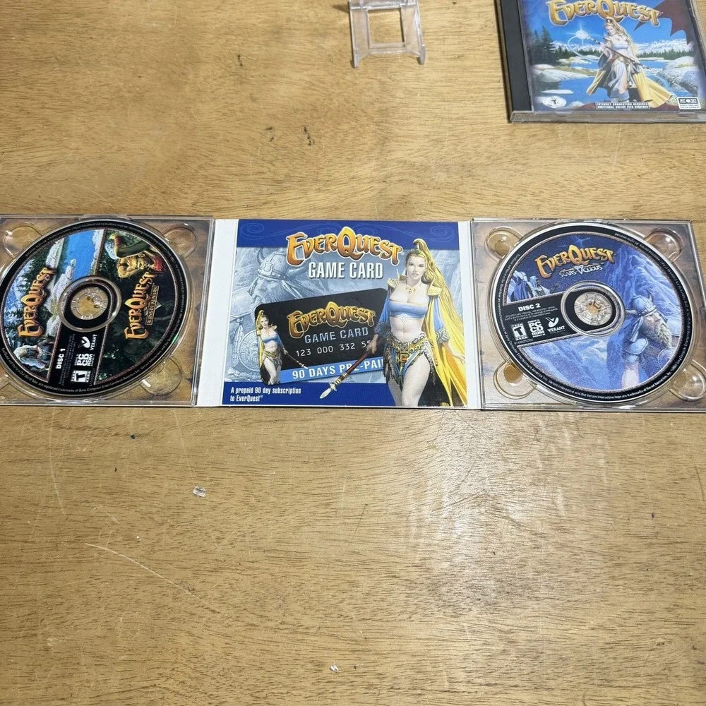 EverQuest Trilogy Special Edition PC Complete In Box CIB 2002 Sony MMORPG RPG
